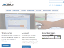 Tablet Screenshot of nextvision.info